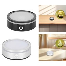 LED Lights Lamp Base Display Plate Flat Artwork for Acrylic,Resin,Crystal,Glass