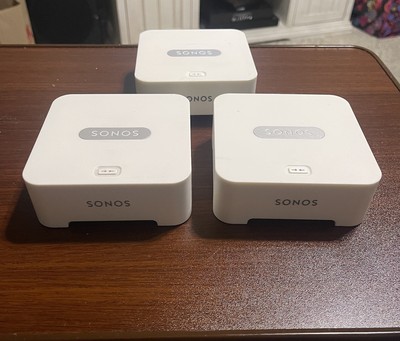 (3) - Three Sonos Connect Bridge s White / No Adapters
