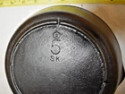 Rare Pattern Wear Button Lodge #5 Cast Iron Skillet 3 Notch 1930-1950's Vintage