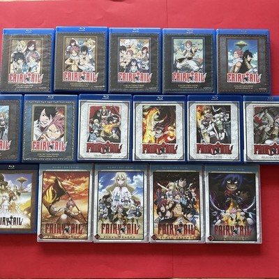 Fairy Tail Anime Collection 1-16 EP 1-328  Blu-ray/DVD (No Slipcovers) READ!