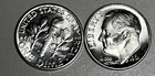 90% Silver Roosevelt Dimes 25-Coin Roll BU Circulation Random 1946-1964