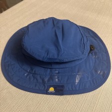 Kids Sun Protection Zone Graphic Beach Safari Hat Blue UPF 50 UV Adjustable OS