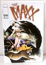 The Maxx #2 (1993) Image Comics - Sam Kieth - 2nd Appearance of The Maxx