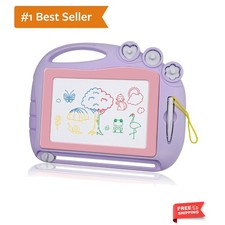 Magnetic Drawing Board Toddler Toys for Girls Gifts, Erasable Sketch Writing ...