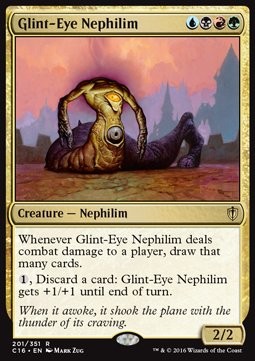 Magic/MTG Glint-Eye Nephilim C16-201 Rare Englisch Excellent