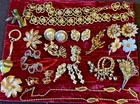 20 Lot of Vintage Costume Jewelry SIGNED EMMONS LISNER PARK LANE BA WEISS KRAMER