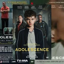 Adolescence (2025) The Complete Series Blu-ray NEW All Region Free Full HD 1080p