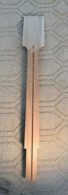 NeckBlank /17 Deg hdsk/4 Deg Joint/16th fr mt/For Carved top/LP style/Gen Mahog