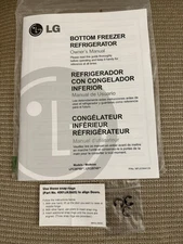 LG Bottom Freezer Refrigerator Owner’s, Manual Models LFC20760, LFC20745, NEW