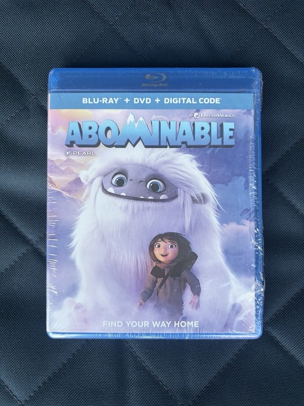 Abominable (Blu-ray, 2019) No Digital LIKE NEW!DreamWorks