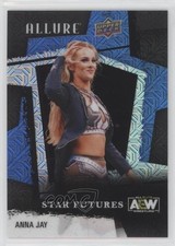 2022 Upper Deck Allure AEW Star Futures Blue 30/35 Anna Jay #136 1m4n