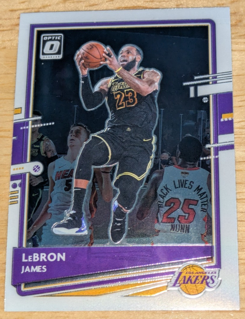 LeBron James Los Angeles Lakers 2020-21 Panini Donruss Optic #13