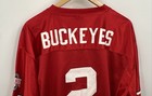 Pro Edge By Knights Apparel Men's Red Ohio State Buckeyes Jersey Size Large — photo 4
