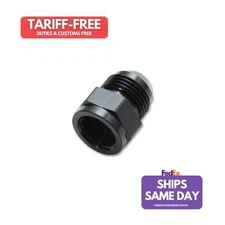 Vibrant 10841, One Black Aluminum Female To Male Expander Adapter; Female -4 To 