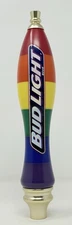 Bud Light Rainbow Pride 11" Pub Style Tap Handle