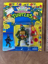 Classic Party Reptile Leo Bodacious Birthday TMNT 1992 Playmates NEW SEALED