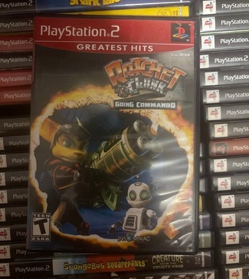Ratchet & Clank: Going Commando (PS2) Action Sony T Teen 2003 NTSC-U/C Manual