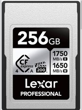 Lexar Professional SILVER Series256GB CFexpress 4.0 TypeA 1750Mb/sec Read VPG200