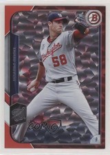 2015 Bowman Red Ice 4/5 Doug Fister #109 0b5