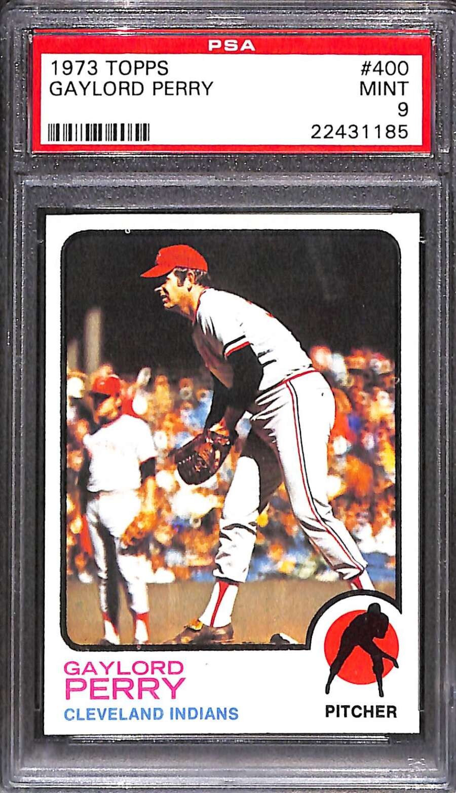 1973 Topps #400 Gaylord Perry HOF  PSA 9 MINT C98852