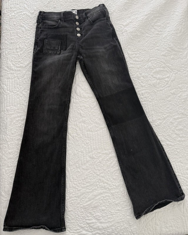 Abercrombie Kids 13/14 High Rise Flare Jeans