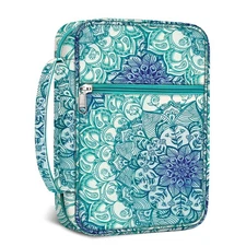 FINPAC Bible Cover, Carrying Book Case Church Bag Bible Protective with Handl...