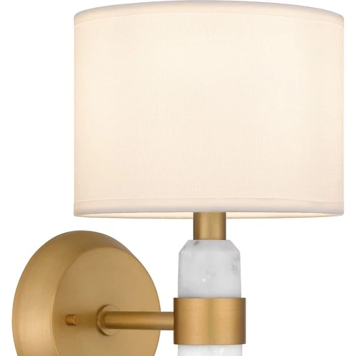 Quoizel KMB8707 Kimberly 13" Tall Wall Sconce - Brushed Weathered Brass - Picture 2 of 7