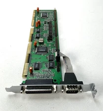 Acculogic SIDE-4/VL VLB ISA IDE Multi I/O Controller Card Floppy Serial Parallel