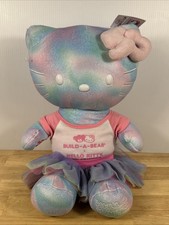 Build A Bear Hello Kitty 50th Anniversary Plush With T-shirt and Skirt NWT
