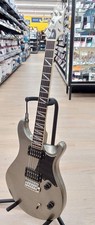 Chitarra Elettrica PRS Santana SE Silver Metallic con Borsa Gig Braccio Usata dal Giappone