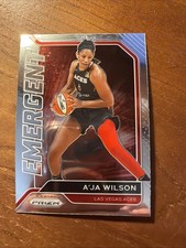 2021 #3 A'Ja Wilson WNBA Panini Prizm Emergent Insert Las Vegas Aces