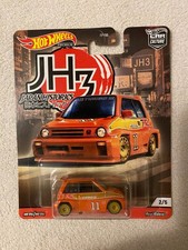 2020 HOT WHEELS CAR CULTURE #2/5 '85 HONDA CITY TURBO II REAL RIDERS JDM ORANGE