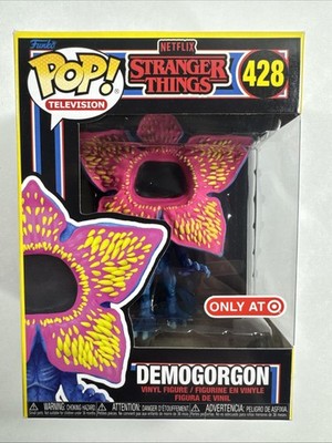 Funko Pop! Stranger Things Demogorgon #428 Black Light Target Exclusive