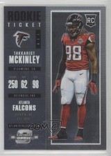 2017 Panini Contenders Optic Rookie Ticket Takkarist McKinley #95 0c6