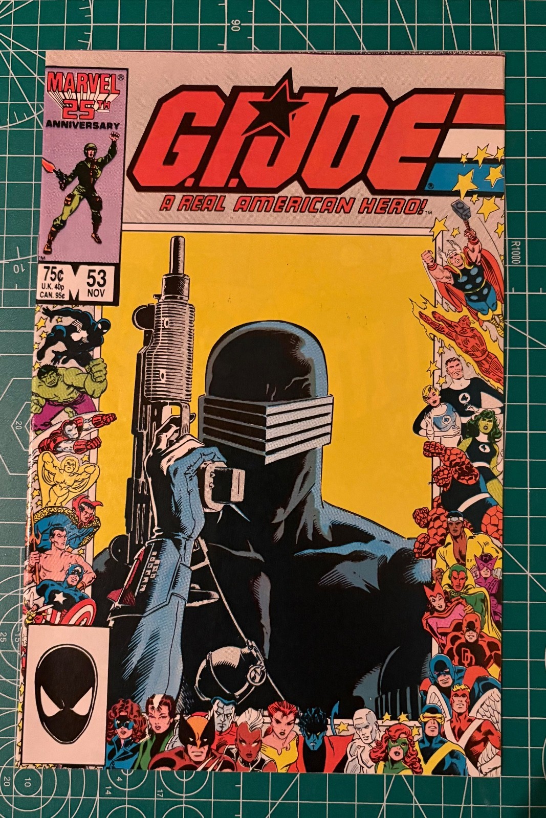 G.I. Joe A Real American Hero #53 Marvel 25th Anniversary (1986) VF