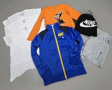 Lot Of Little Boys Size 6-7 Clothing As Seen In Pictures Include Nike, New Items