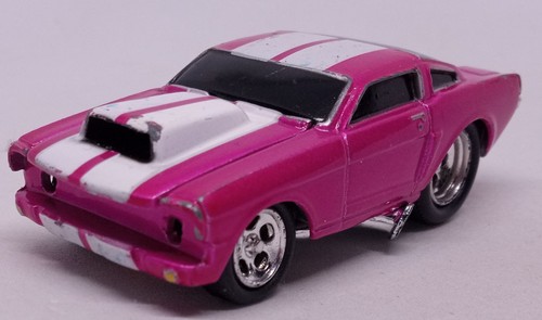 Funline Muscle Machines Dark Pink '66 Ford Mustang Loose Diecast 1:64 2000 - Picture 2 of 6