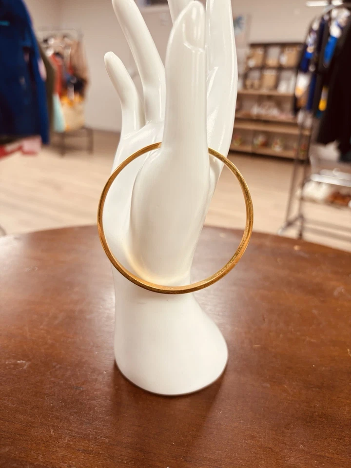 Brazalete Brazalete Kate Spade Et Cetera Idiom Verde azulado y dorado Foto 2 de 4