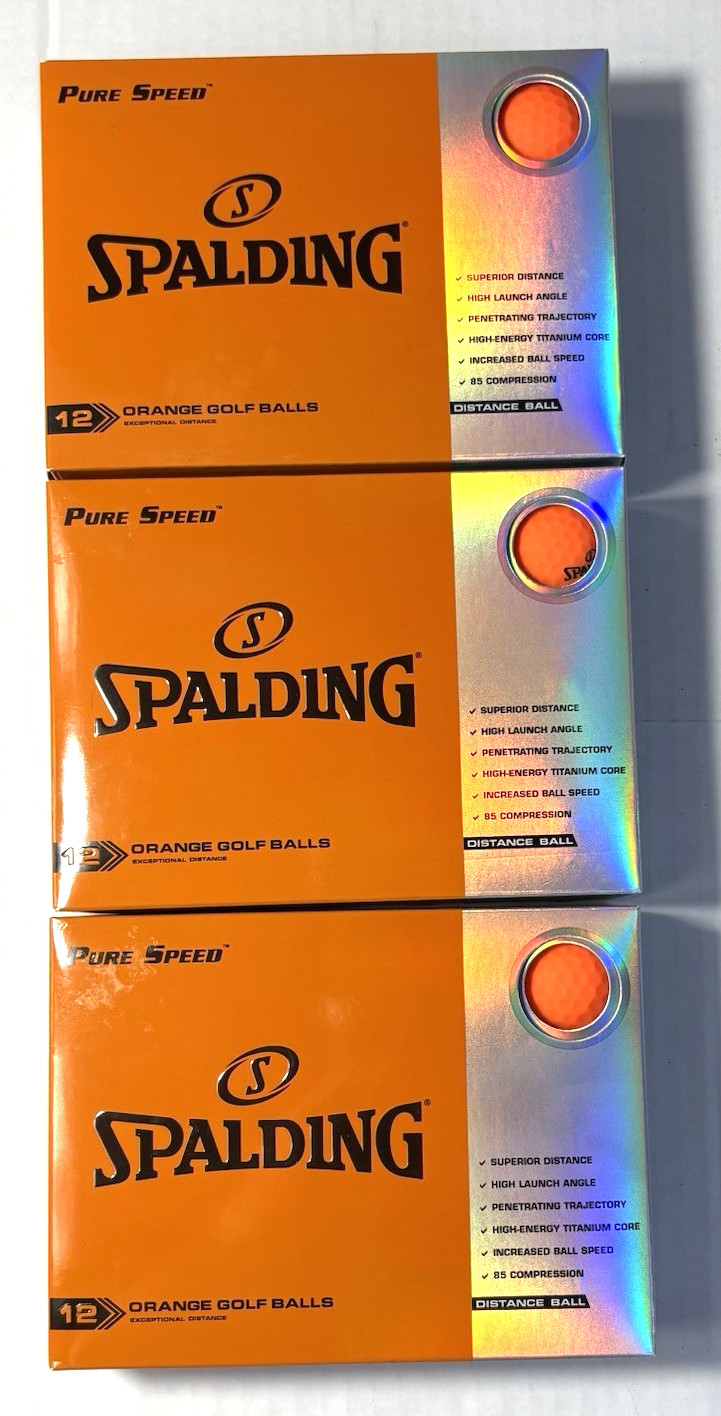 Balls Distance Outdoors - 3 Pkg Of 12 Total 36