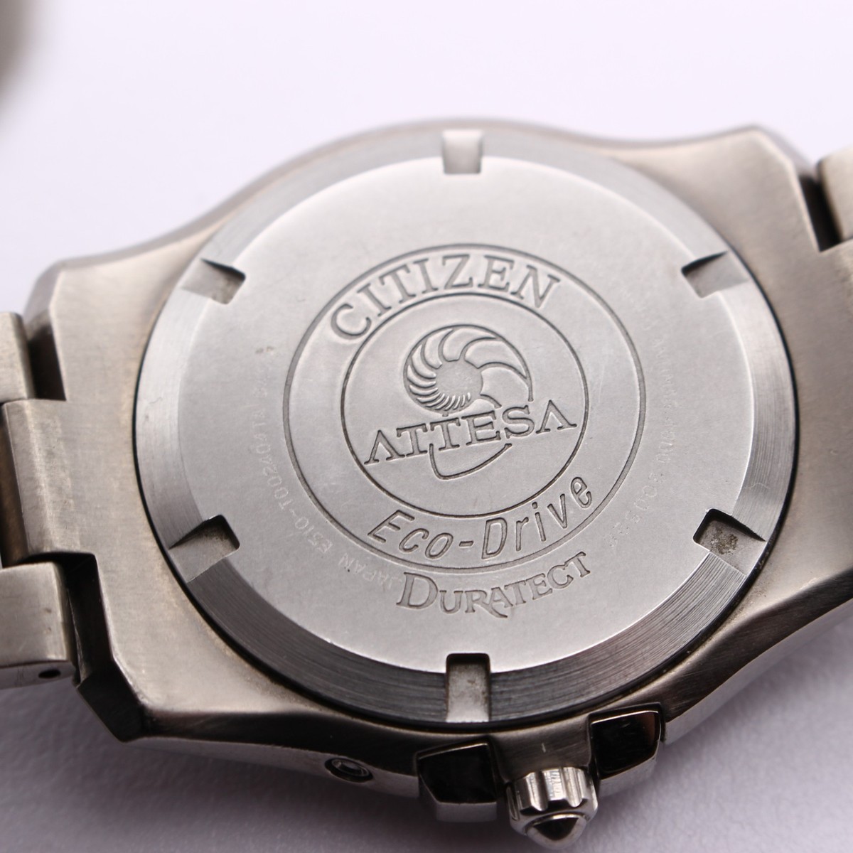 CITIZEN ATTESA Eco-Drive Men's Watch Perpetual Calendar Titanium