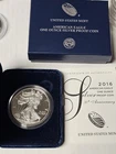 2016-W American Silver Eagle PROOF 1 Oz Silver - Coin & Box & COA