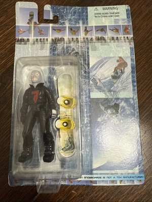 Rare Vintage Burton Snowboards ''Seven Series'' 00-01 Action Figure by Crew Design