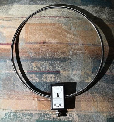 USED-DESHIBO GA-800 Active Loop Antenna Shortwave Antenna 10KHz-159MHz HF  Ant.