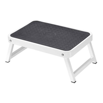 OneStep | Steel step | large step with non-skid mat | Folding safety mechanis...