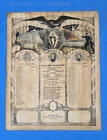 1862 Civil War Soldier’s Record 10th NY Infantry Co A New York Broadside Tracy
