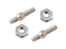 2x boulons d'épée (col large) + 2x écrou adapté pour Stihl MS 660-Magnum BR Tron