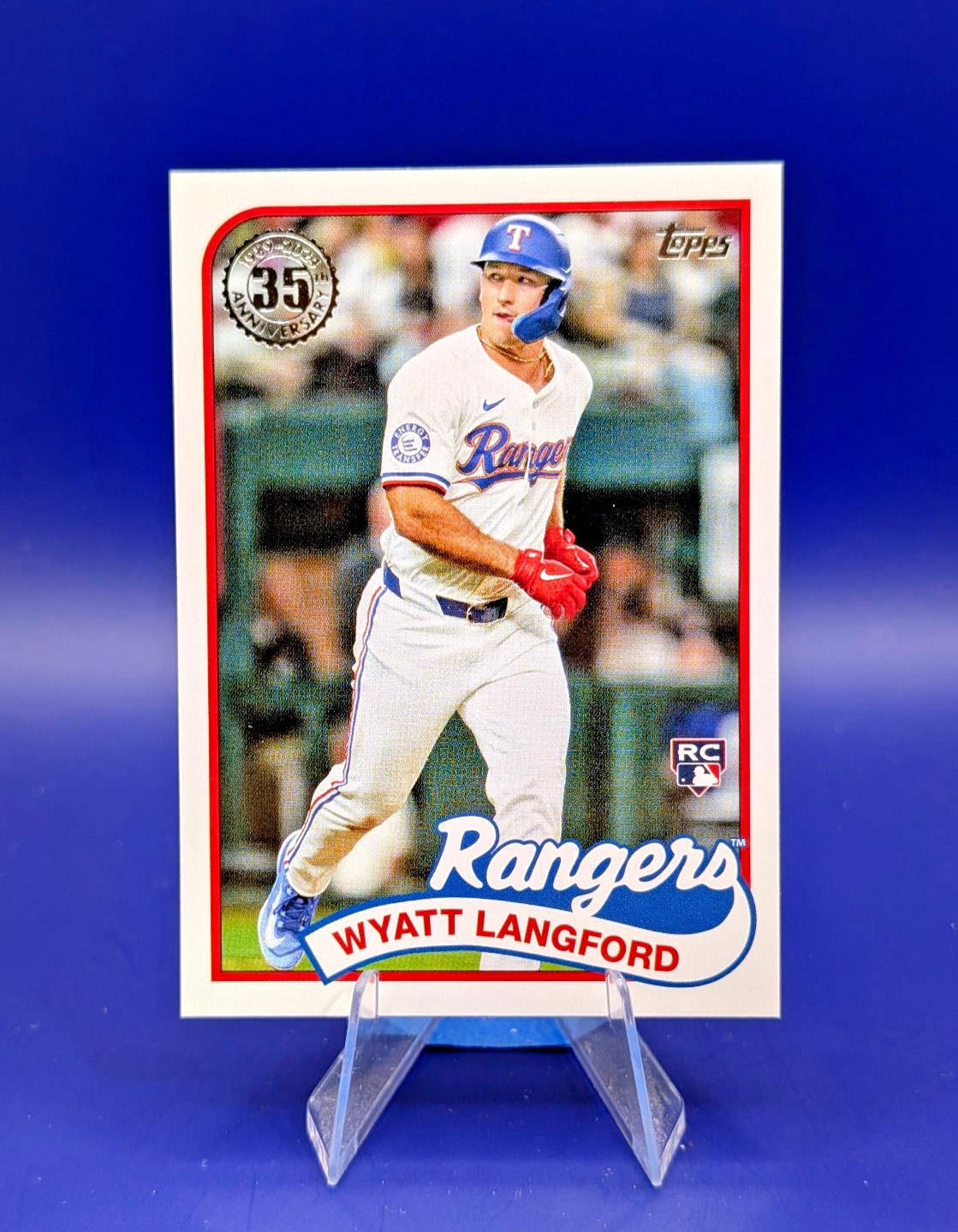 2024 Topps Update Series - 1989 Topps Baseball Wyatt Langford #89US-36 (RC)
