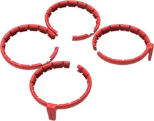 BTG All-Surround Propeller Guard Protector for DJI Flip Drone Accessories Red 