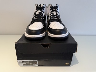 Nike Air Jordan 1 Mid White Shadow / 554724-073 / US 10 / EU 44 / ungetragen
