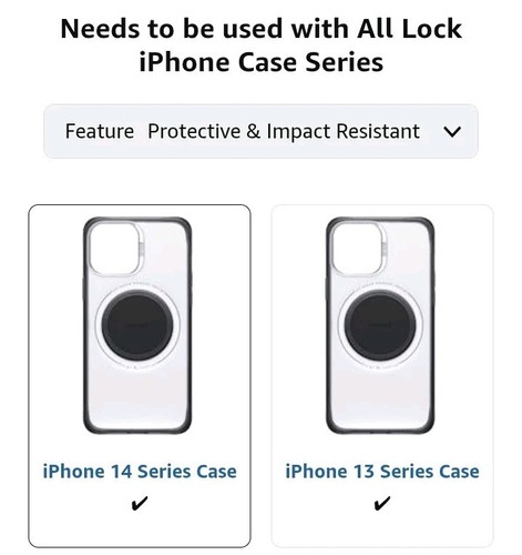 Lamicall All Lock Car Windshield Dashboard Suction Wireless Charging Phone Mount - Photo 8 sur 11